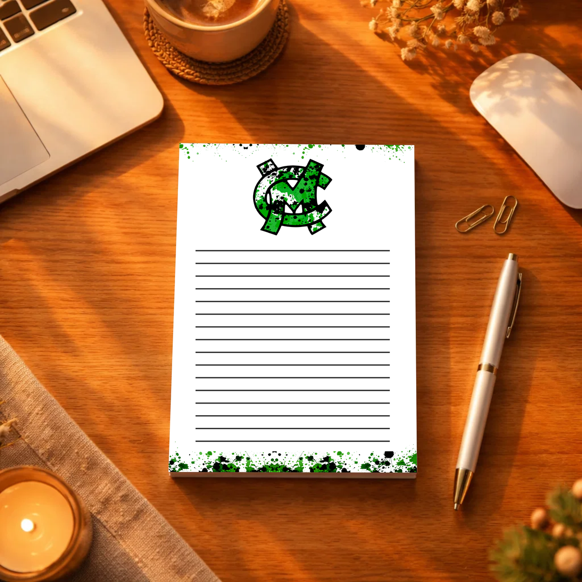 Caddo Mills CM Splatter Notepad
