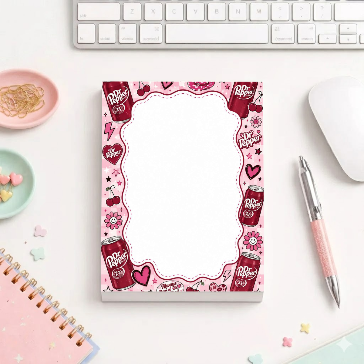 Dr Pepper Girlie Notepad