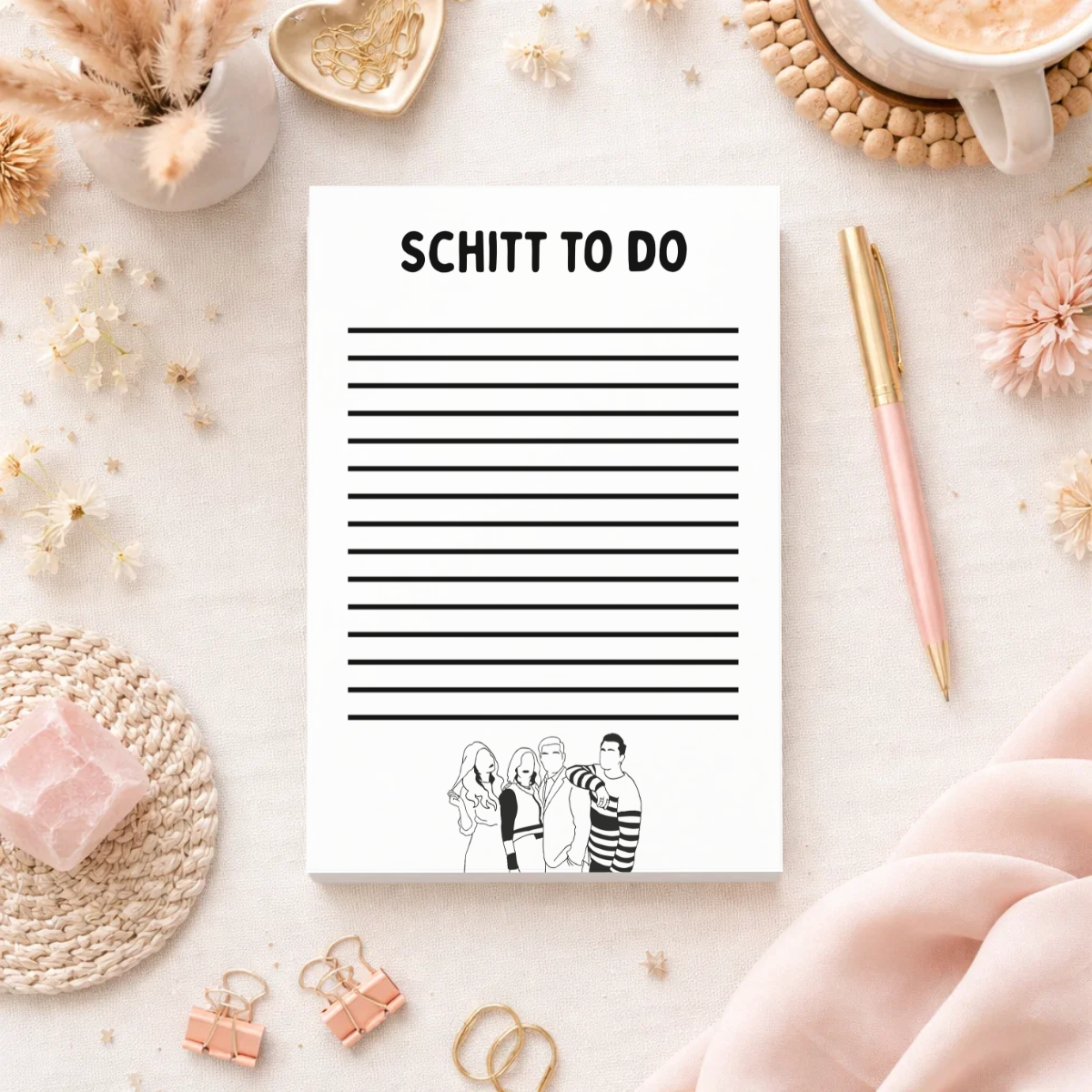 Schitt To Do Notepad