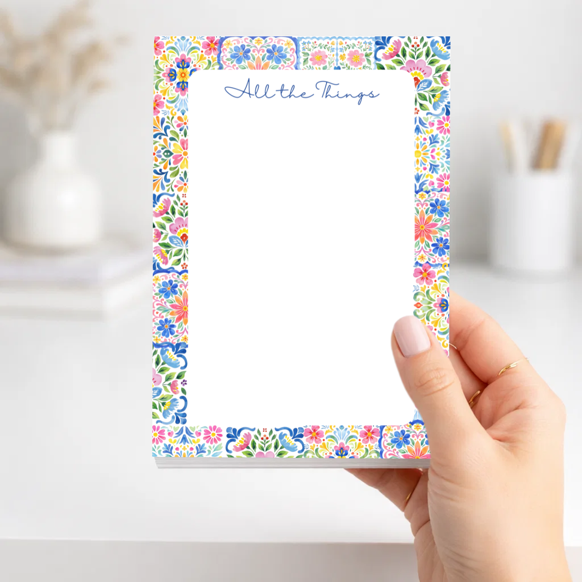 All the Things Watercolor Notepad