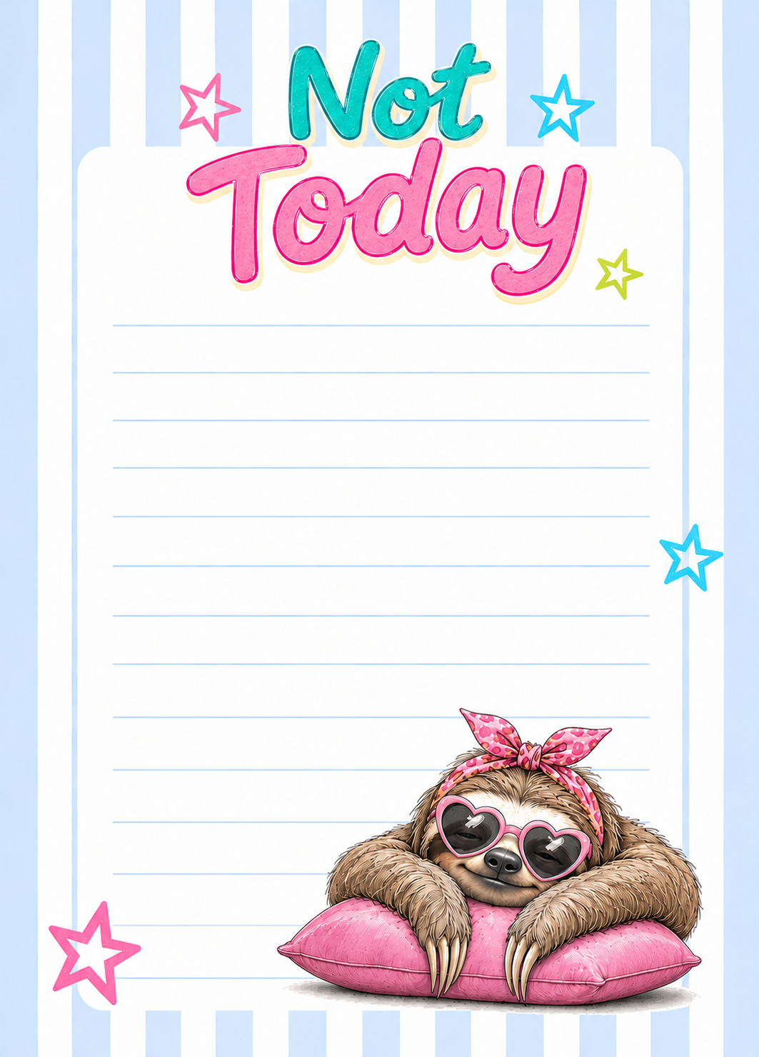 Sassy Britches Notepad Collection