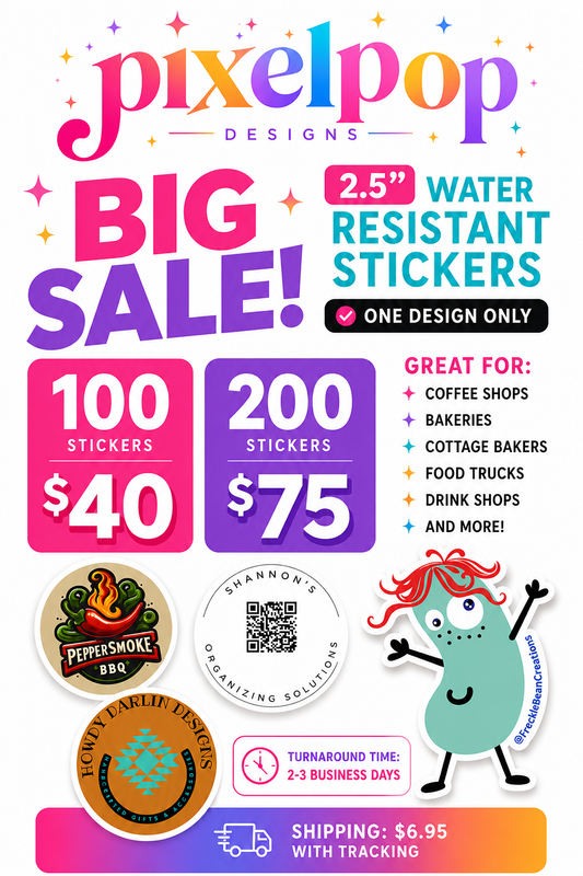 Bulk Stickers - SALE!